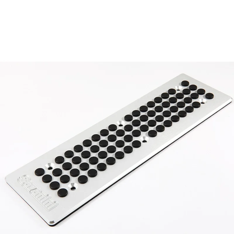 

LS AUTO Car Fuel Brake Footrest Pedal Cover Auto Accessories No Drilling For Benz A B GLA CLA Class AT Pedals Pedal Pads