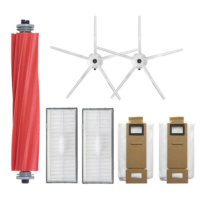 

Запасные части для робота-пылесоса Xiaomi Roborock S7 T7S T7S Plus, основная щетка, фильтр, мешок для пыли