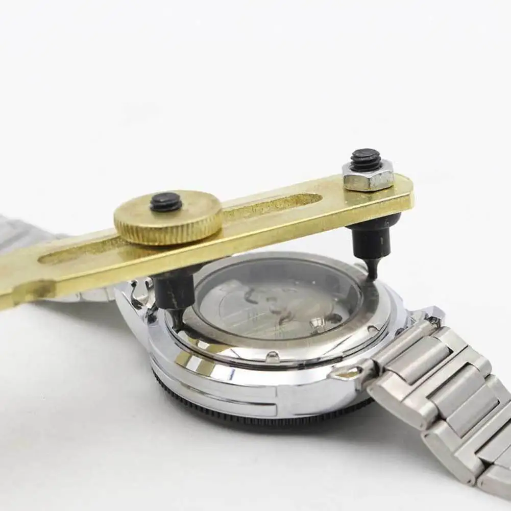 Watch Repair Tool Adjustable Watch Back Case Cover Remover Opener Repair Wrench Watchmaker Tool Clock/Watch Tool Watch Back Case high quality watch back closer watchmaker press set repair tool plastic case crystal glass great for watches back closer