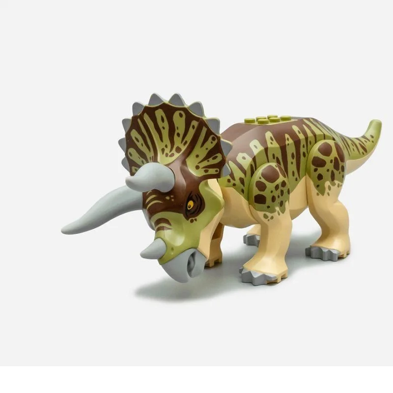 Конструктор Мир Юрского периода Трицератопс набор строительных блоков