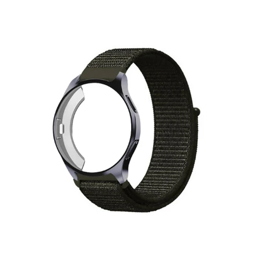 17 22 мм чехол и ремешок для samsung gear S3 Frontier Galaxy watch 46 мм 42 мм ремешок+ Защитная крышка Спортивная петля нейлоновые аксессуары для наручных часов - Цвет ремешка: 17