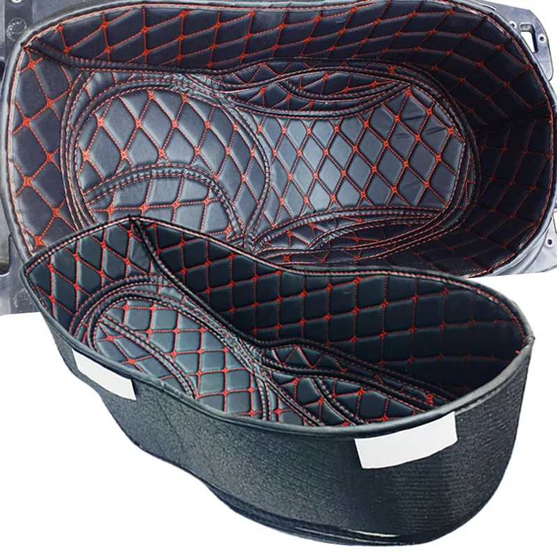 

Motorcycle For Yamaha TMAX530 T-MAX 530 tmax 530 2017 2018 2019 Rear Trunk Cargo Liner Protector PU Leather Seat Bucket Pad