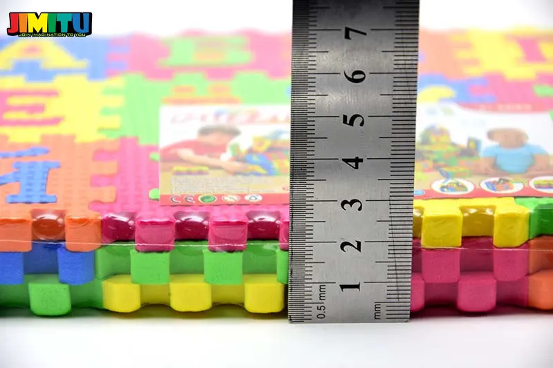 36 шт. 9 см * эва пенопласт Игрушки русского алфавита дети малыш игра головоломка