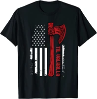 2021 summer mens t shirt stars stripes axe letter printing pattern casual high quality cotton comfortable mens clothing