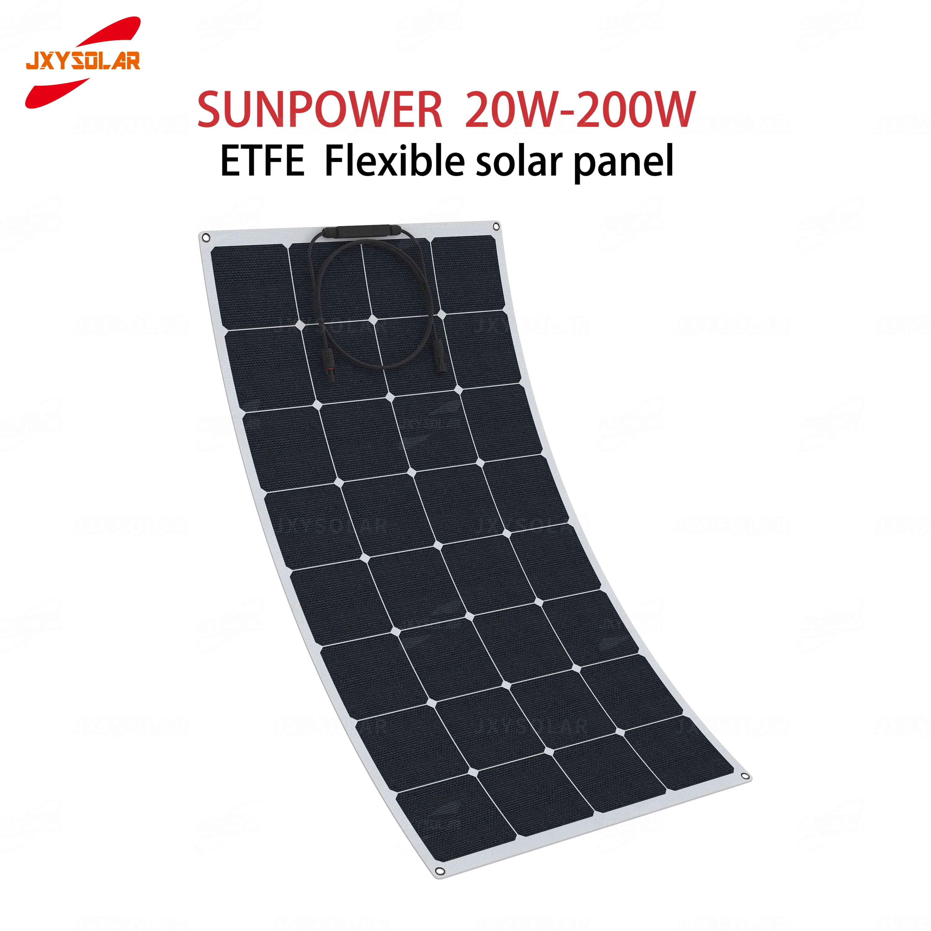24% г. Высокоэффективная Гибкая солнечная панель Sunpower etfe 20 Вт 200 для