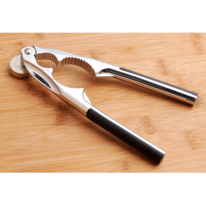 Portable Nut Cracker Kitchen Gadgets Tool Sheller Walnut Opener Plier Metal Alloy Nutcracker Accessories New | Дом и сад