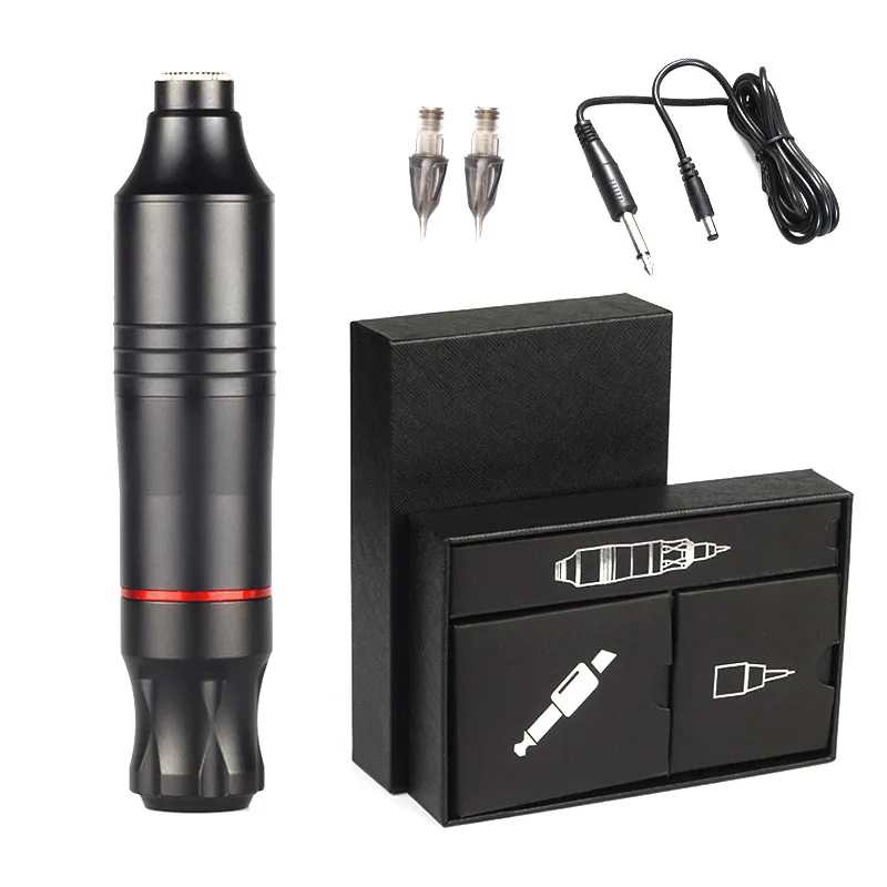 100% Совершенно новая тату ручка Вращающаяся хороший мотор машинка для художника с