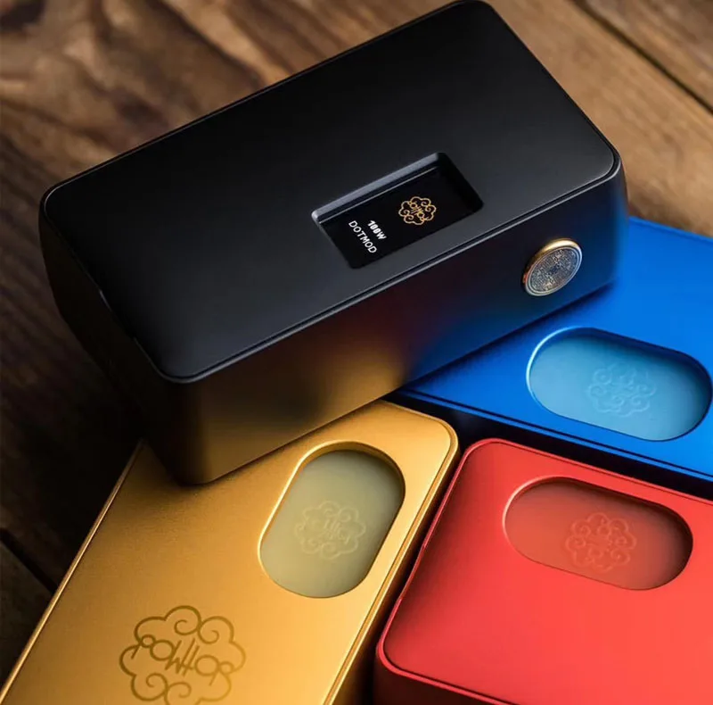 Dotmod Dot Mod Squonk 100 Вт электронные сигареты мод 8 мл емкость Подходит 18650 20700 21700 батарея обход и кривой режим