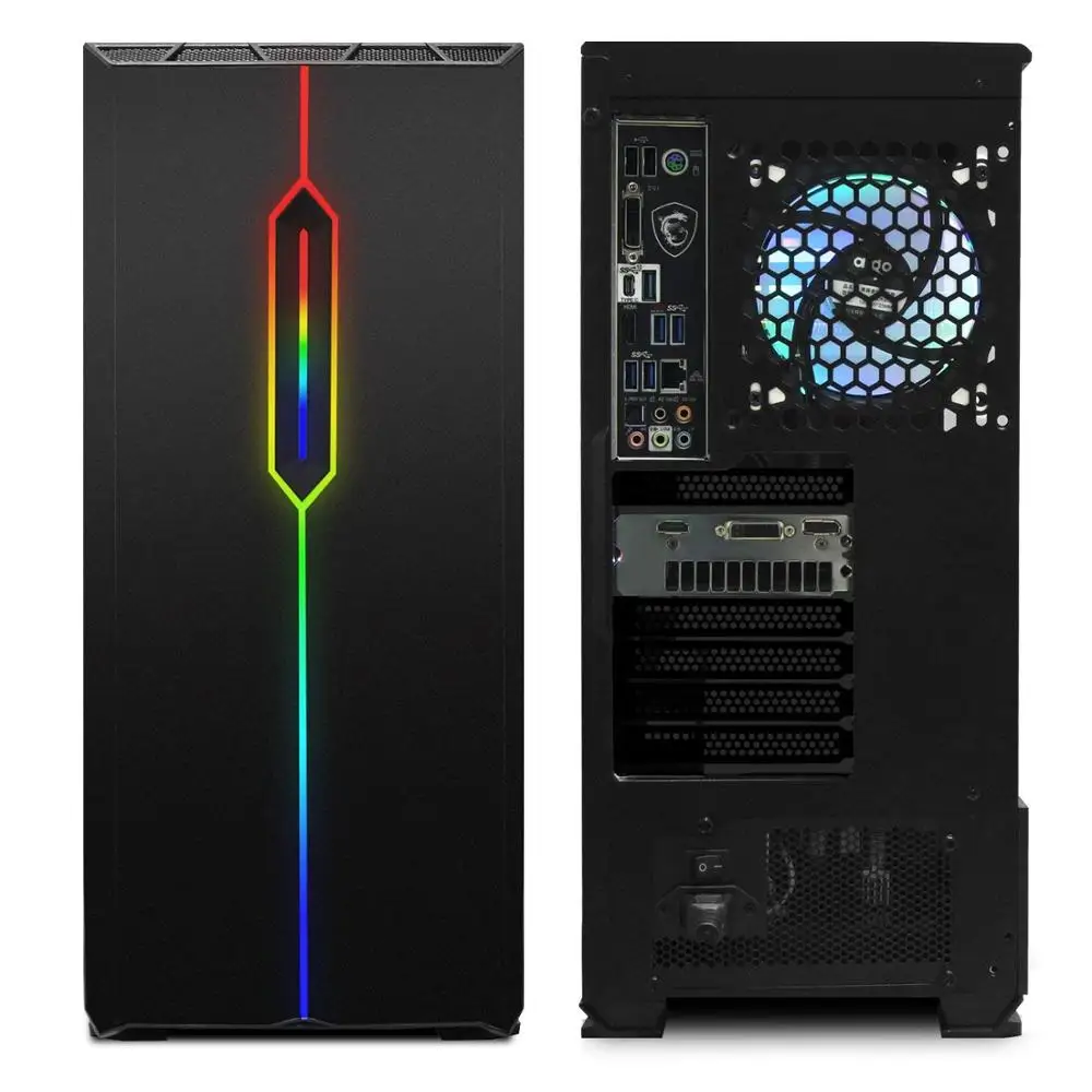 Настольный чехол Aigo ATX для ПК геймерский игровой компьютер башни Водяной