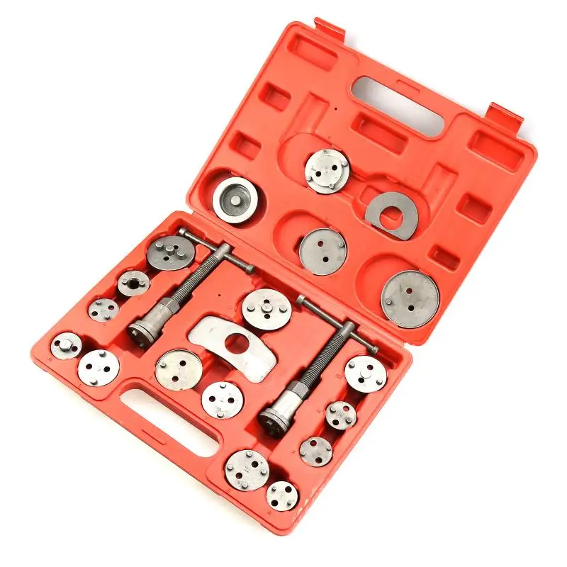 

21Pcs/Set Auto Car Brake Disc Caliper Wind Back Tool Kit Precision Brake Piston Pump Pad Repair Tools Fast Shipping