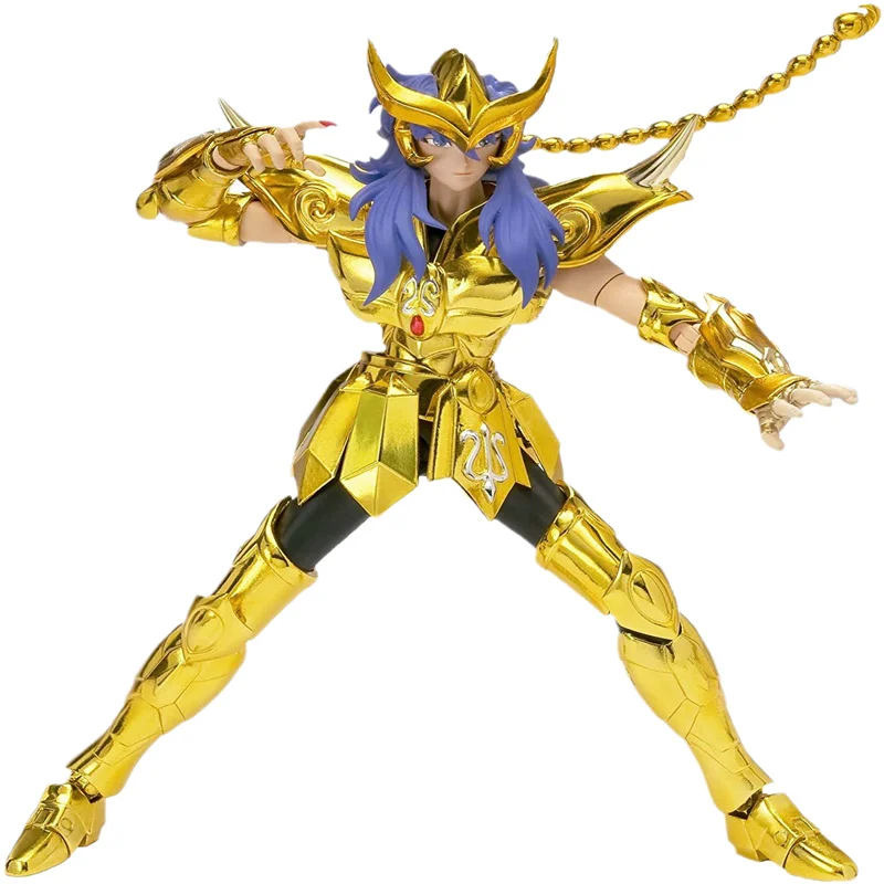 

Gold Cloth In Stock Saint Seiya Myth Cloth EX Aquarius Gold Escorpio Milo Scorpio Saint clothing Action Figure Model Toys Gift