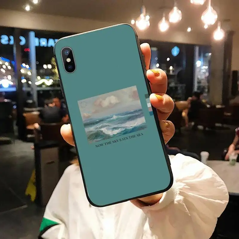 

Summer beach travel aesthetics pattern Phone Case for iPhone 11 12 mini pro XS MAX 8 7 6 6S Plus X 5S SE 2020 XR shell