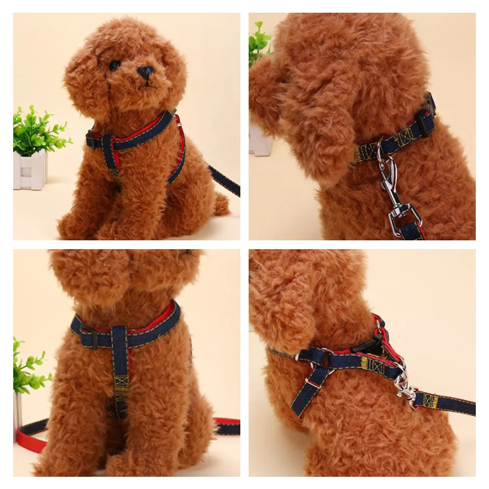 Нейлоновая шлейка для животных поводок ошейник набор прогулок собак веревка