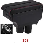 Большой космос + Роскошь + подлокотник с разъемом USB хранения содержимого коробка укладки подходит для Peugeot 301 новый citroen c Elysee 2012-16