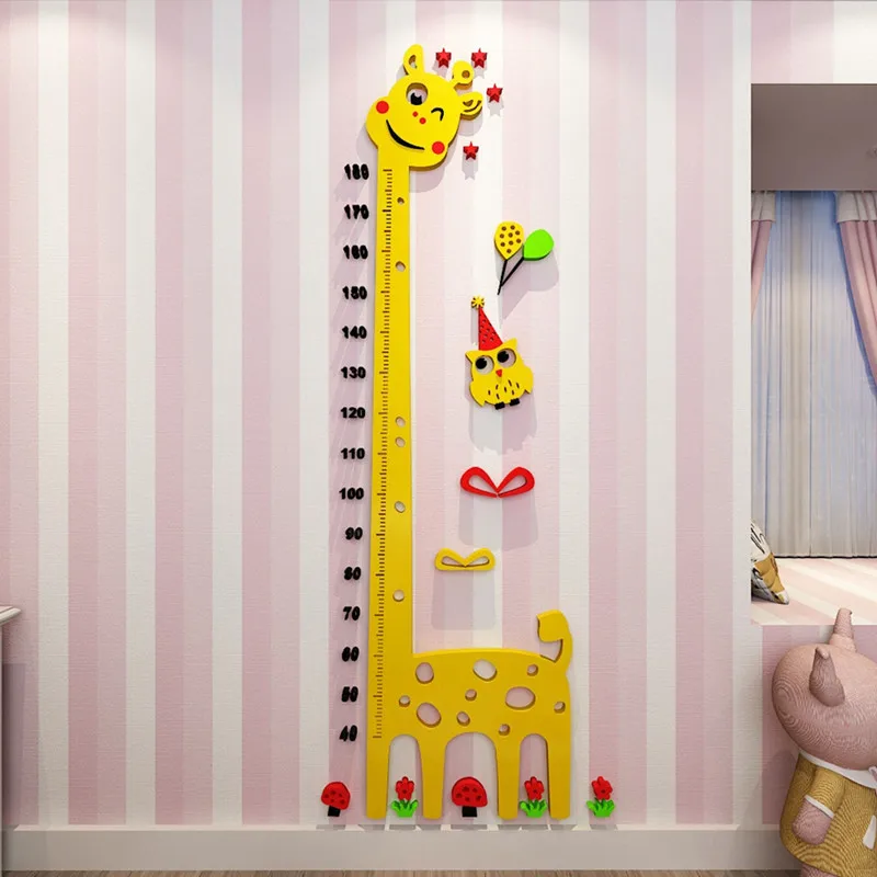 Акриловые наклейки на стену 3d детская комната Мультяшные милые высоту и | Дом сад