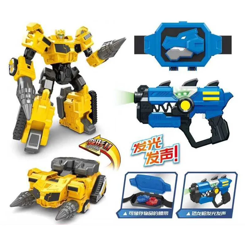 MINIFORCE Miniforce детские игрушки четвертое поколение динозавр команда Semiga робот