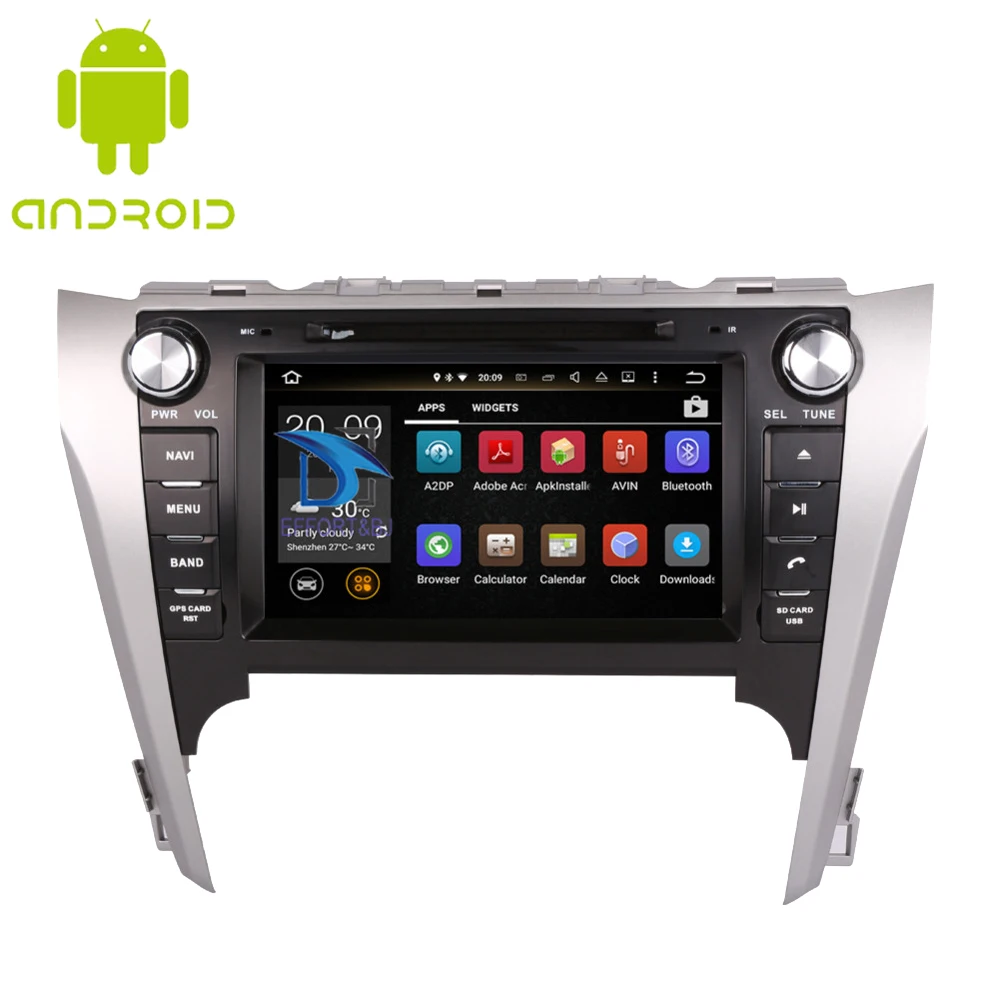 Android 9 0 Восьмиядерный Автомобильный GPS навигатор для TOYOTA CAMRY/AURION 2012 2014 (Ближний