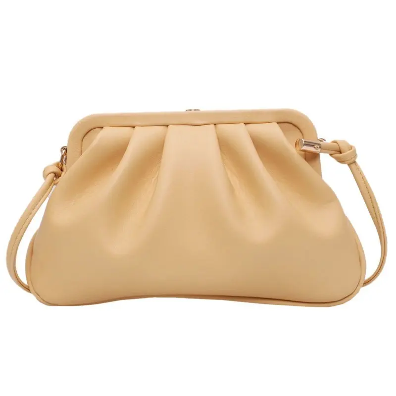 

Shape Clip Bag Small PU Leather Crossbody Bags For Women 2020 Summer Shoulder Handbags and Purses Lady Cross Body Bag