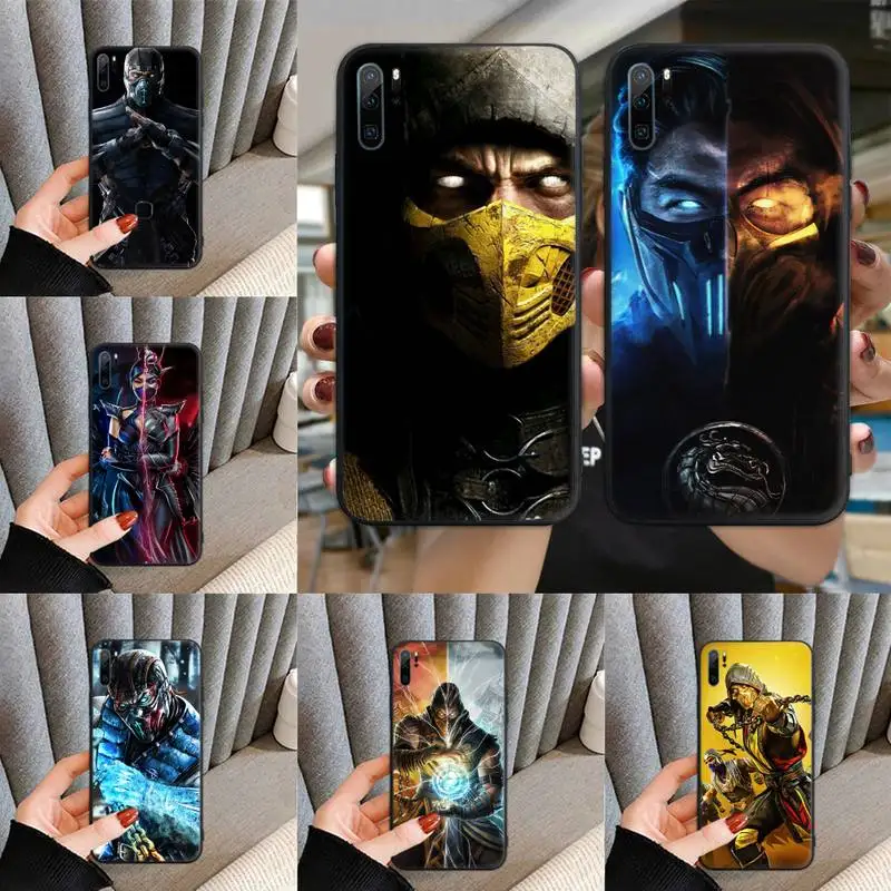 

Hot Mortal Kombat Phone Case For Huawei Mate 9 10 20x 30 40 Lite Pro Cover