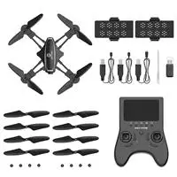 Белый Holy Stone HS230 RC дроны гоночные FPV 5,8G Wifi Дрон с 2MP 720P HD 120 широкоугольная камера с ЖК-экраном 40 км/ч скоростной Квадрокоптер - Цвет: Белый