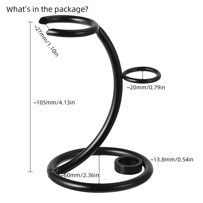 

1 Pcs 2 In1 Men Shaving Tool Holder Curved Shaving Brush Manual Razor Stand Holders Beard Accessories