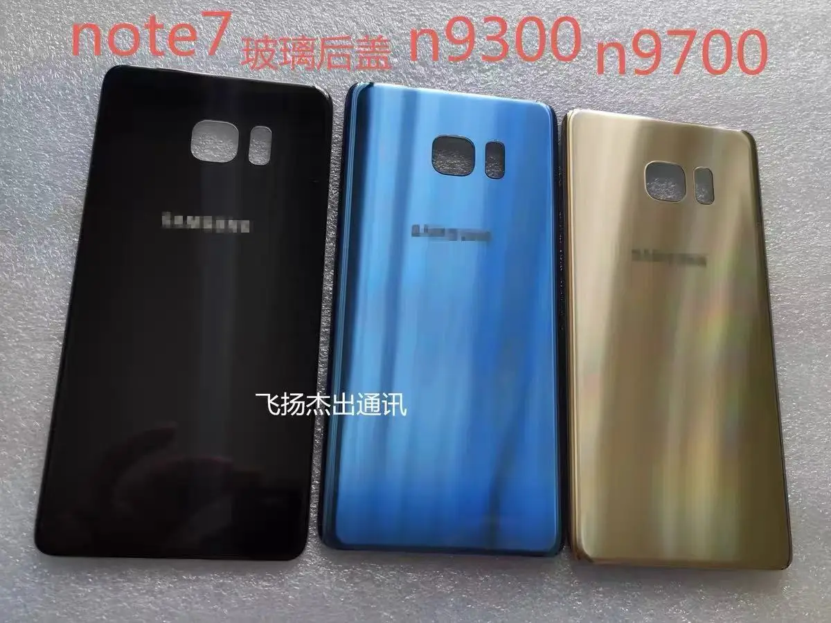 Оригинальный чехол для Samsung Galaxy Note7 Note FE 7 N930 N930F N935 Задняя стеклянная дверь Fan Edition