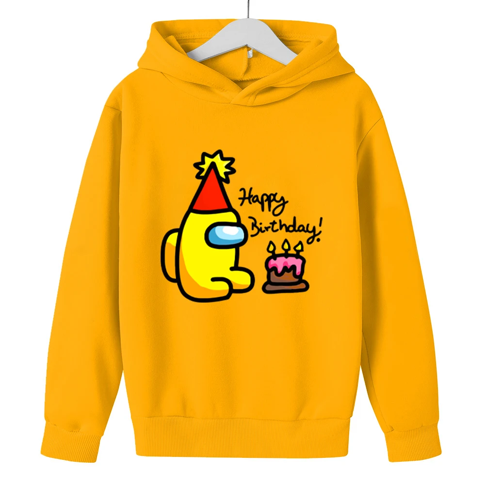 

Children Game Among Us Hoodie Kids Cartoon Sweatshirt Long Sleeve Baby Boys Girls Spring Autumn Winter Tops Clothing 3-14Years