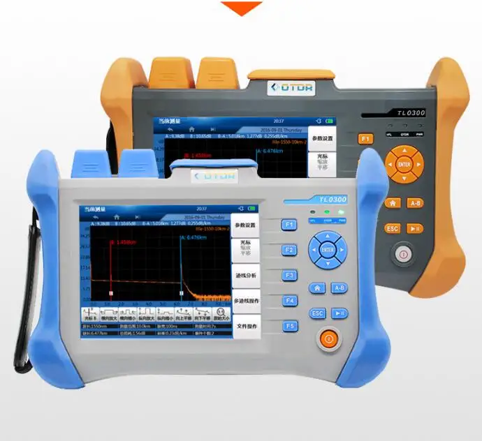 60km/120km TMO-300 OTDR +TL-510 Optical Power Meter +10MW VFL + CFS-2 Stripper Tool Set TMO300 optical time domain reflectometer