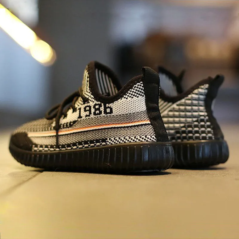 

Naukoton Kids Mesh Casual No-Slip Breathable First Walk Shoes For Baby Boys Girls Fashion Soft Bottom Children Running Sneakers