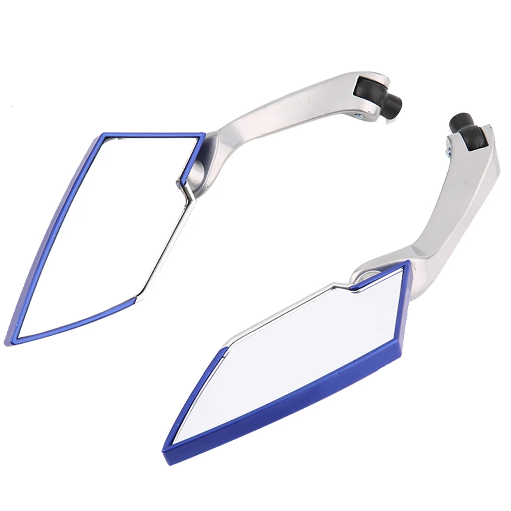 

New Motorcycle Rear View Handle Bar End Side Mirrors Reflective Mirrors