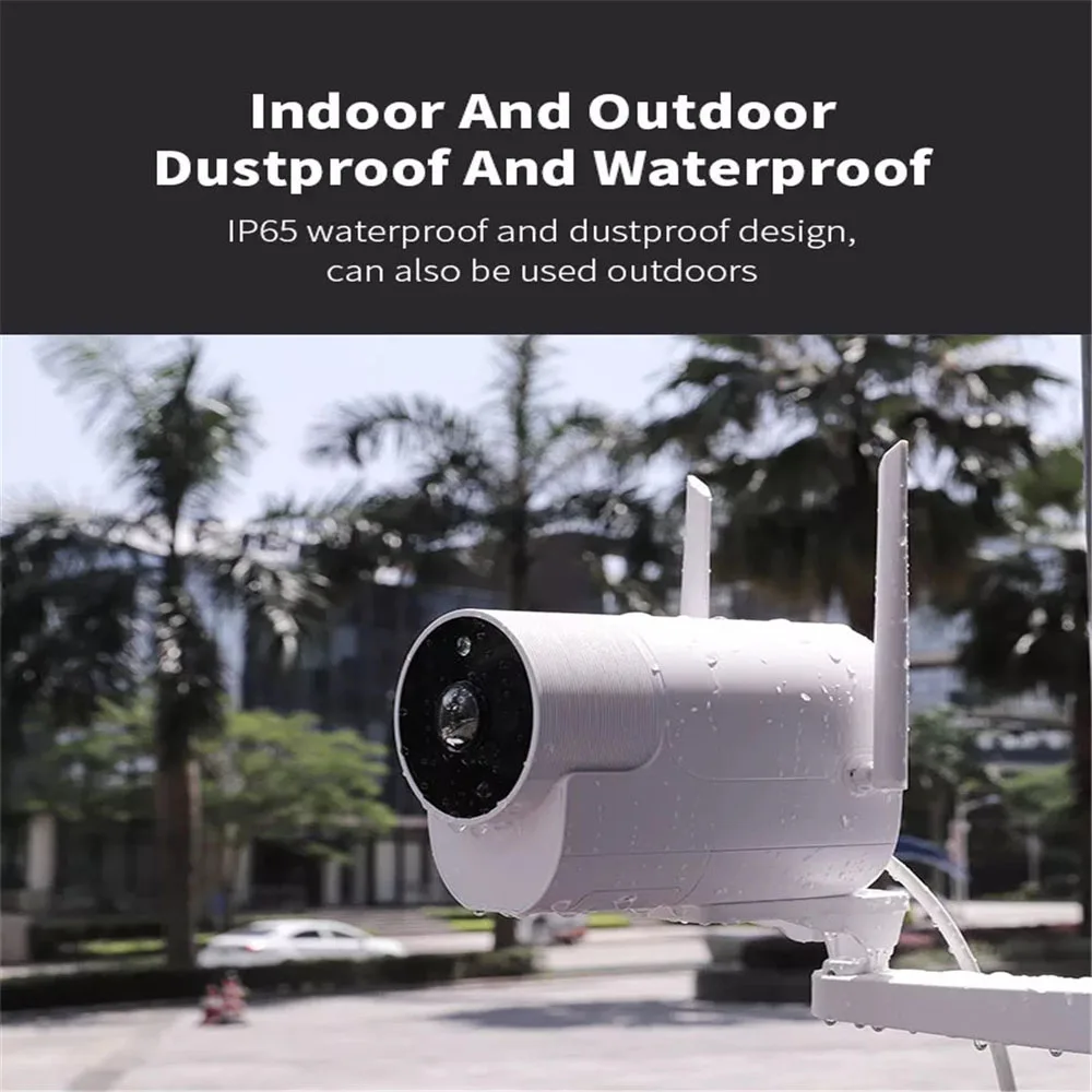 Автомобильная уличная домашняя панорамная камера видеонаблюдения Wifi 1080P