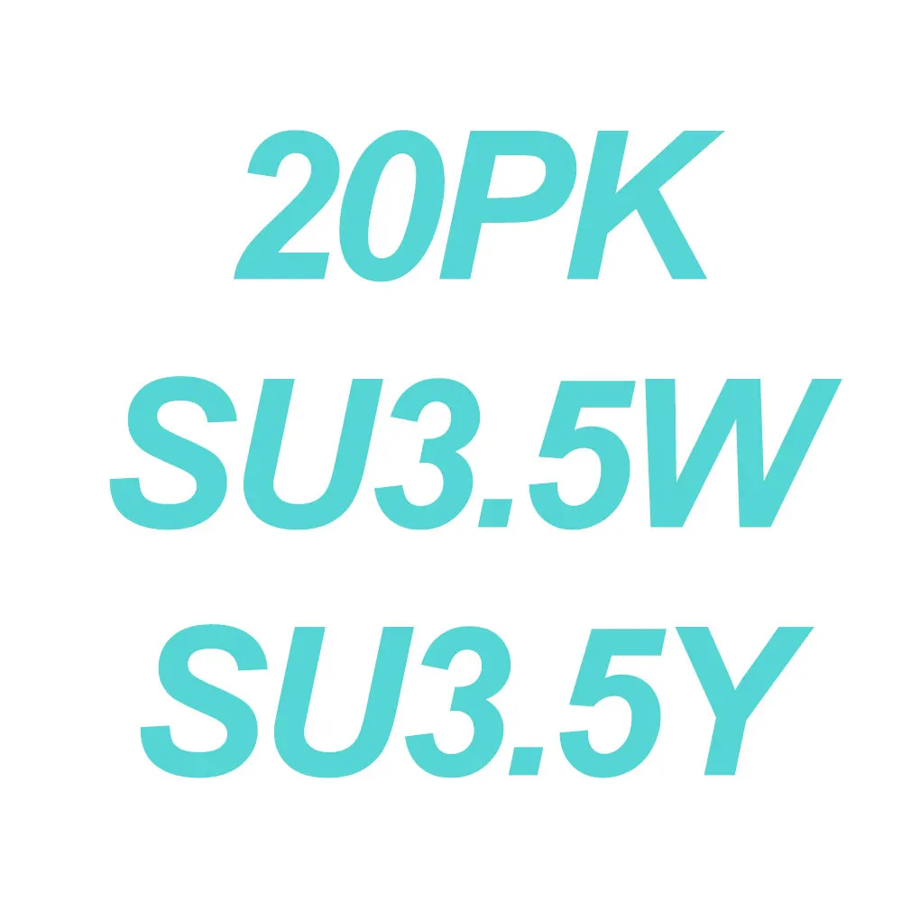 

10PK/20PK Heat Shrink Tubes for Epson SU3.5Y SU3.5W Label Tape