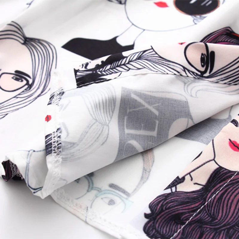 

JCGO Women Blouse Tops Long Sleeve Turn Down Collar Shirt Chiffon Plus Size Office Casual Shirts Blouses Loose Blusas Femininas