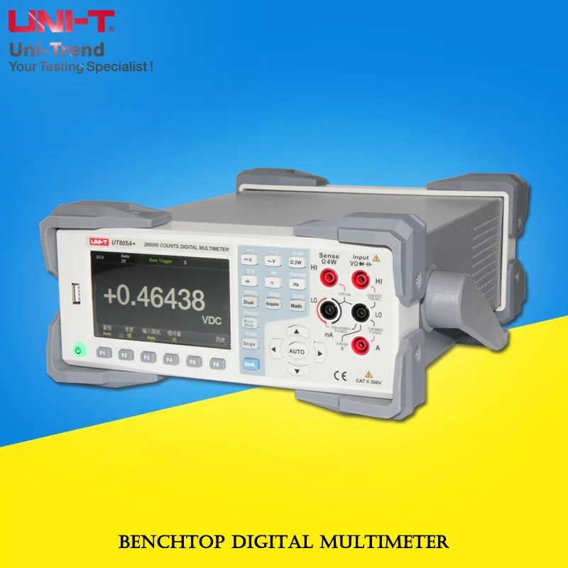 

Многофункциональный настольный мультиметр UT805A +, UNI-T, для измерения температуры и защиты от горения