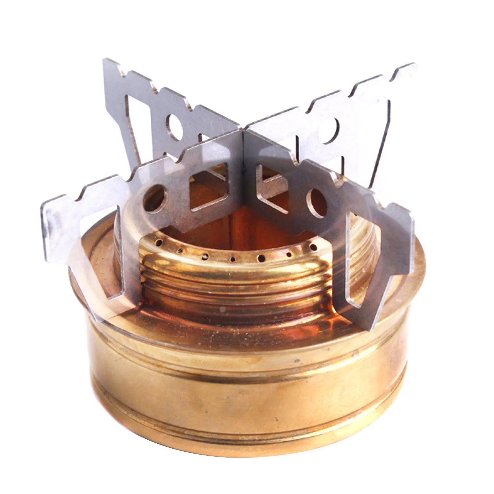 

Hot Selling Outdoor Camping Alcohol Stove Stent Pot Burner Bracket Holder with Cross Outdoor Stove Accessories