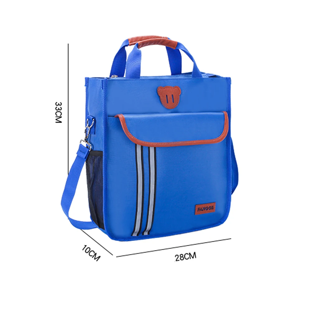 Модная нейлоновая сумка для книг для детей, водонепроницаемая, сумка через плечо, учебное пособие, одно плечо, школа.