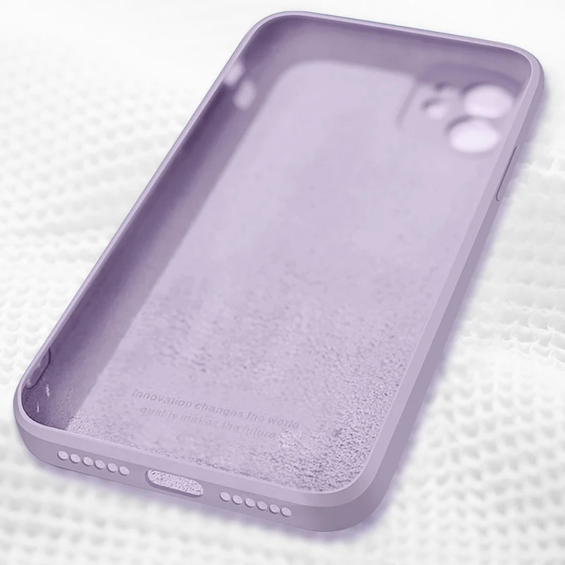 Новый квадратный край жидкий силиконовый чехол для iPhone 11 Pro Max X XR XS 7 8 6 6s Plus Мягкий