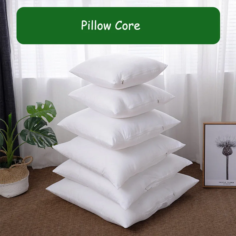 Белая мягкая наполнитель для подушки из полипропилена и хлопка забота о здоровье