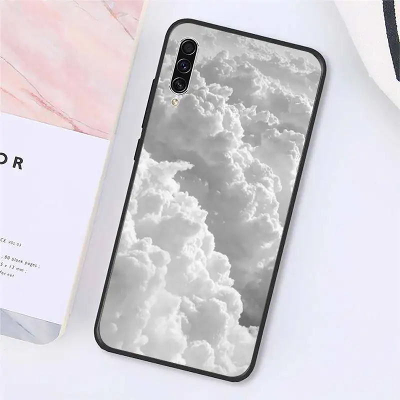 

Sweet sky pink Clould printing aesthetic Phone Cases For Samsung S 9 10 20 A 10 21 30 31 40 50 51 71 s note 20 j 4 2018 plus