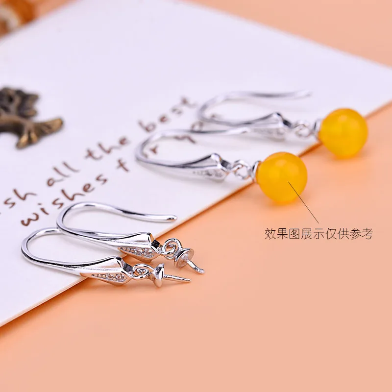 Серьги из стерлингового серебра S925 пробы в японском и корейском стиле аксессуары