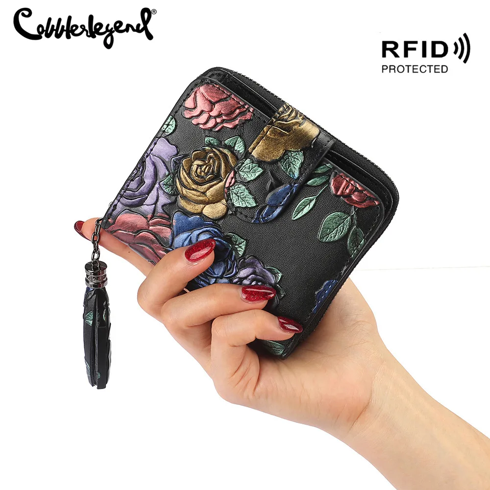 

Women Zipper Wallet Large Capacity Small Wallet Short Credit Card Holder Luxury Purses Female Genuine Leather Coin Purse