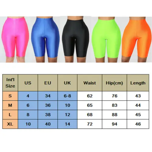 

Women's Shorts High Waist Active Gym Workout Yoga Short Leggings Sexy Stretch Bodycon Hot Shorts