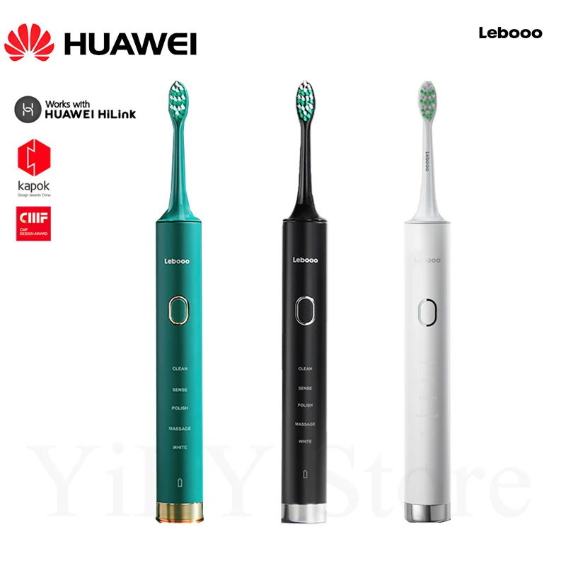 Оригинальная звуковая электрическая зубная щетка HUAWEI Hilink Smart Lebooo отбеливающая