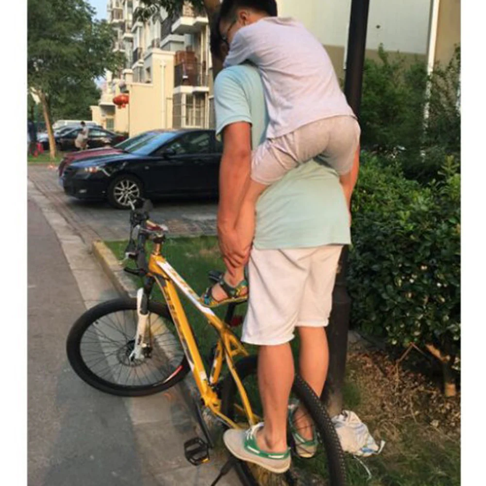 1 пара стальных задних педалей для горного велосипеда утолщенные задние складные