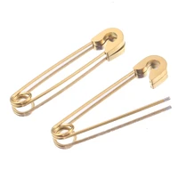 5pcs stainless steel safety pins brooch gold diy brooch badge jewelry safety pin craft findings sewing jewelry making supplies