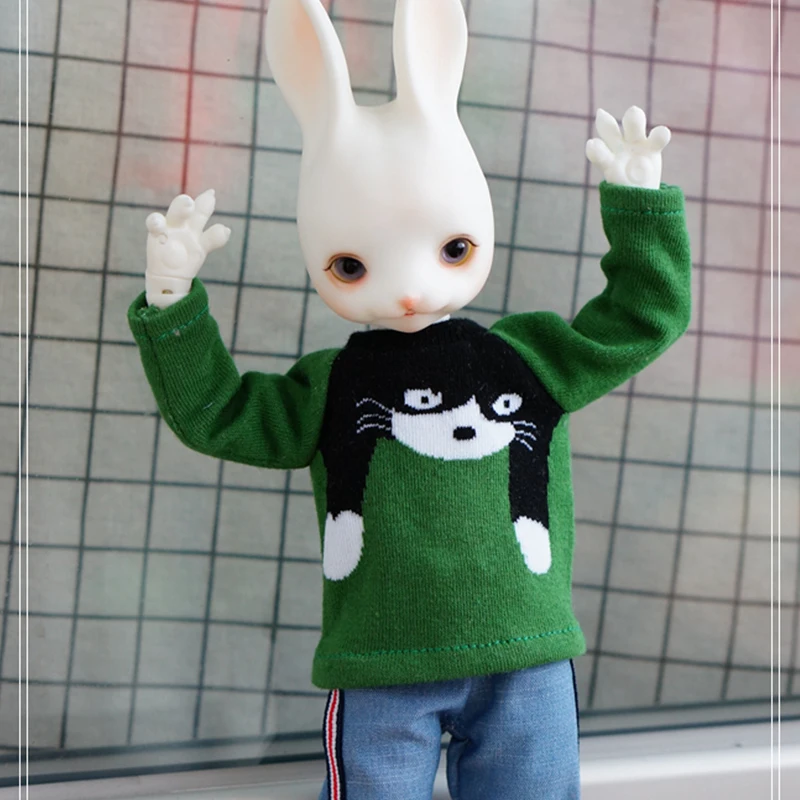1/6 bjd свитера для кукл красный цвет Одежда кукол зеленый YOSD MYOU аксессуары
