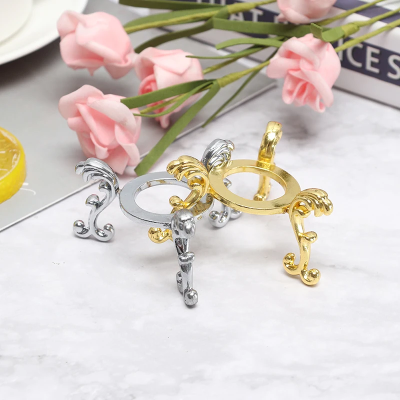 1 шт. подставка для мячей металлическая позолоченная дисплея с орнаментом