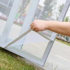 Сетка для окон с насекомыми, Тюлевая занавеска для защиты от летних насекомых, невидимая, съемная, моющаяся, безопасна для окружающей среды