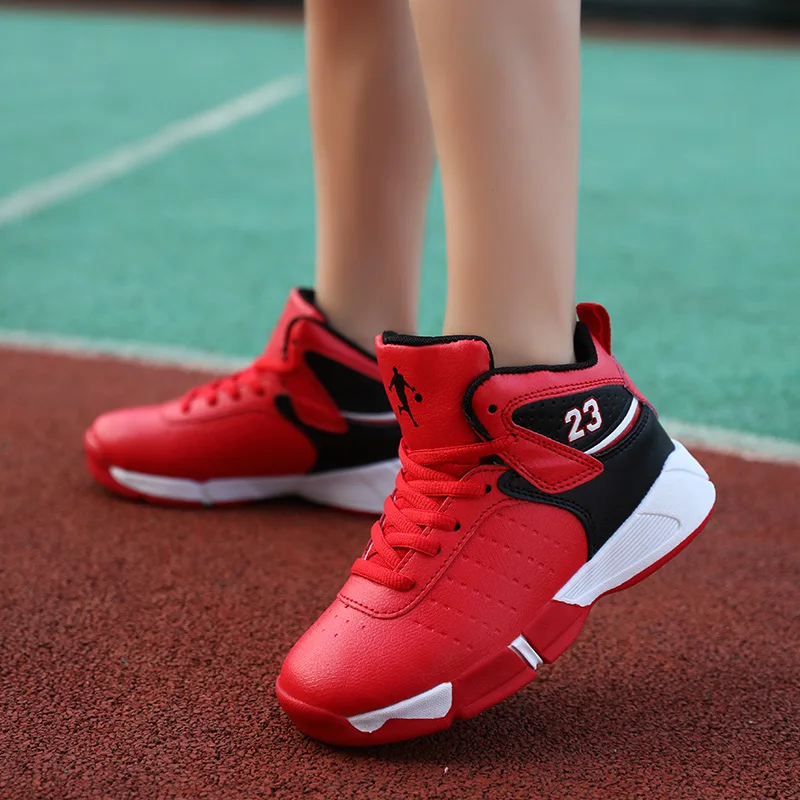 

Sialia Basketball Kids Sneakers For Children Shoes Boys Sneakers Girls Casual Shoes Running Trainers Leather Cotton Fabric 2020