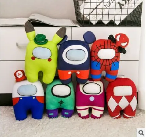 

2021 New Arrival 9 Kinds Soft Plush Among Us Toy Game 20cm Plush Stuffed Doll For Children Baby Christmas Birthday Gift